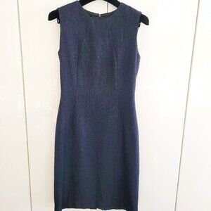 Comrags Sheath Dress in Heathered Blue Size XS